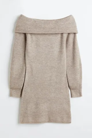 Off-the-shoulder Bodycon Dress