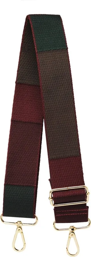 Johnny Loves Rosie - Luxe Dark Red Block Bag Strap