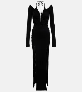 Mobius halterneck gown