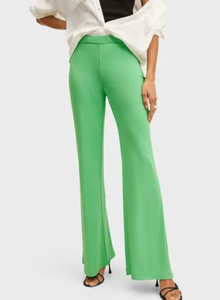 High Waist Flared Pants