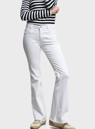 High Waist Flared Jeans