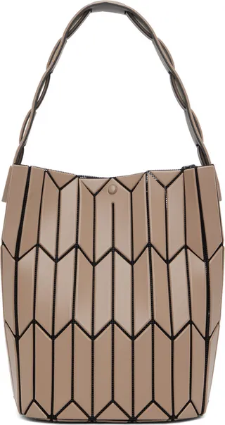 Bao Bao Issey Miyake Brown Bucket Bag
