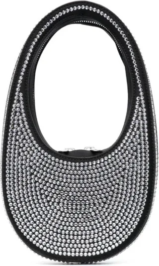 mini Swipe crystal-embellished bag