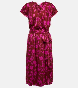 Floral midi dress