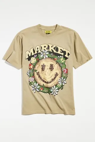 Market X Smiley UO Exclusive Decomposition Tee