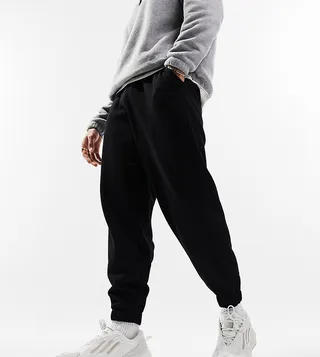 ASOS DESIGN oversized sweatpants in black