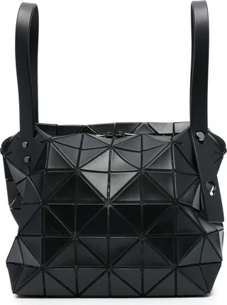 Geometric Panelled Shoulder Bag