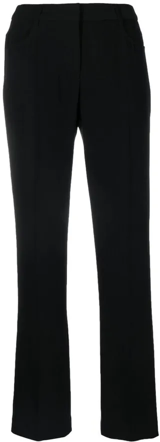 Straight-Leg Tailored Trousers