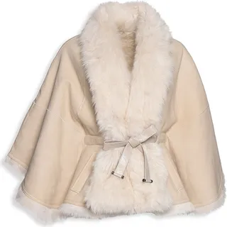 Made For Generation Shearling Cape