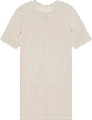 Rick Owens Level Tee in Beige