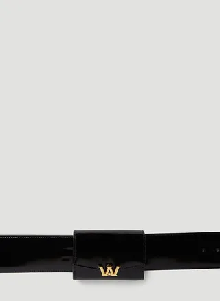 Alexander Wang Logo Plaque Belt Bag