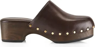 Mara Leather Clogs