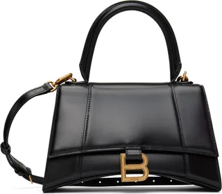 Balenciaga Black Small Hourglass Bag