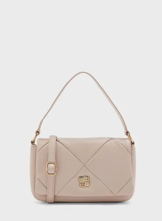 Flapover Crossbody Bag