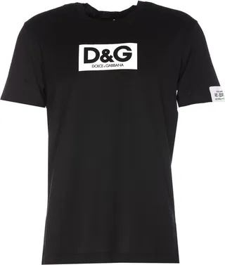 Dolce & Gabbana Logo Printed Crewneck T-Shirt