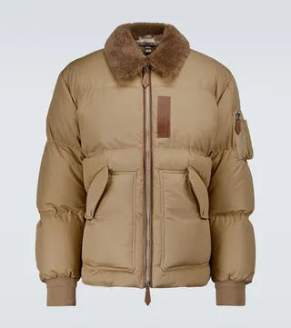 Stanley down-filled bomber jacket