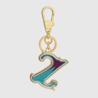 Letter Z Plexiglas keychain