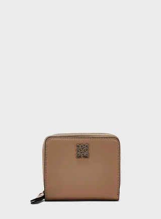 Grid 9 Slg Small Zip Around Purse