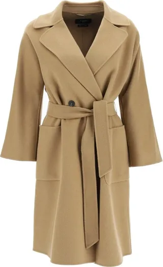 Weekend Max Mara 'selz' Wool-Blend Coat