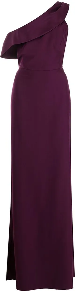 Davis cold-shoulder gown