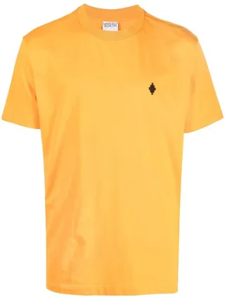 embroidered-logo T-shirt