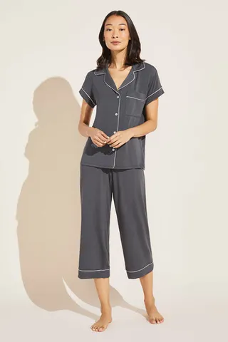 Gisele TENCEL™ Modal Short Sleeve Cropped PJ Set