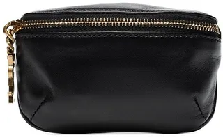 YSL-charm leather armband pouch bag