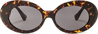 VERSACE Oval Sunglasses in Cognac