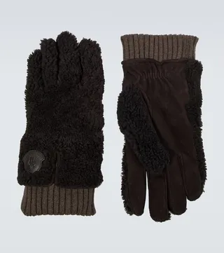 Shearling gloves