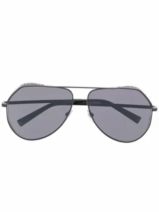Pilot-Frame Sunglasses