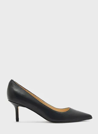 Pointed Toe Low Heel Pumps