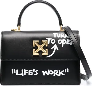 Jitney 1.4 leather tote bag