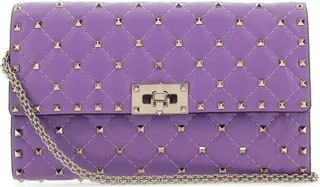 Valentino Garavani Rockstud Spike Quilted Shoulder Bag