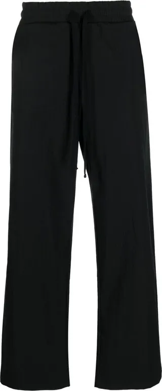 Straight-Leg Cut Trousers