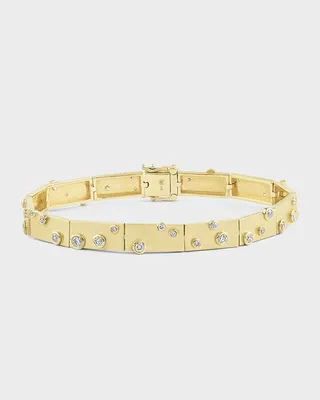 Diamond Bezel Anniversary Bracelet