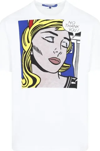 Junya Watanabe MAN Graphic Printed Crewneck T-Shirt