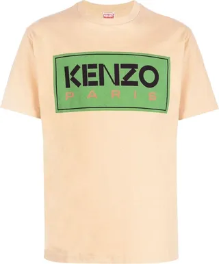 logo-print cotton T-shirt
