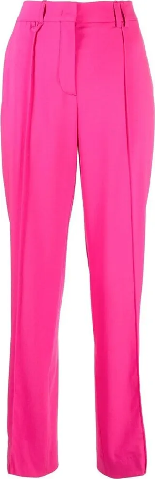 Straight-Leg Tailored Trousers