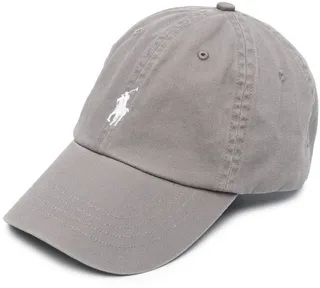 Embroidered-Logo Cap
