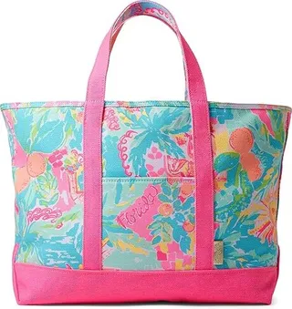 Lilly Pulitzer Mercato Tote (Multi Sunshine State of Mind) Tote Handbags