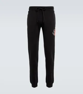 2 Moncler 1952 cotton jersey sweatpants