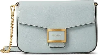 Kate Spade New York Katy Flap Chain Crossbody (Ocean Beach) Handbags