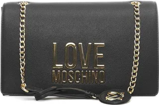 Logo-lettering Chain-linked Shoulder Bag