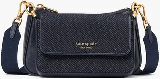 Kate Spade Morgan Denim Double Up Crossbody