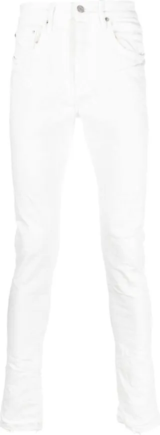 Logo-Patch Skinny-Cut Jeans