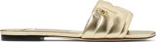 Jimmy Choo Themis Lambskin Slides