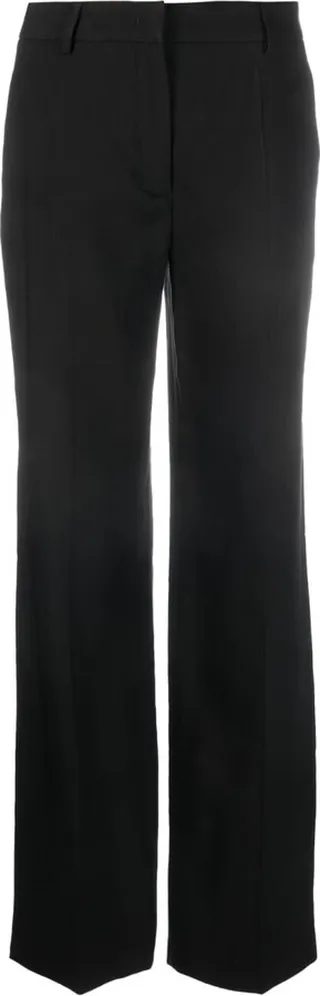 Straight-Leg Tailored Trousers