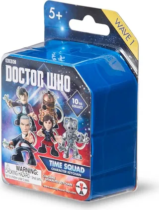 Seven20 Doctor Who Blind Boxed Time Squad Character Keychain