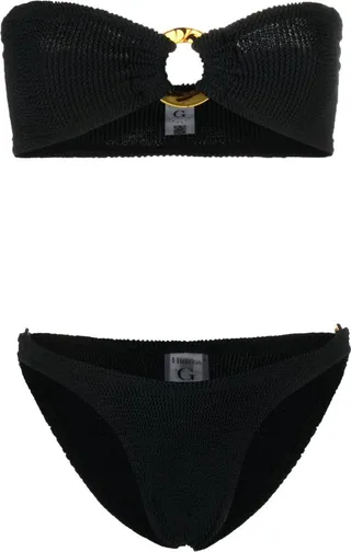 Black Gloria Crinkle Bikini