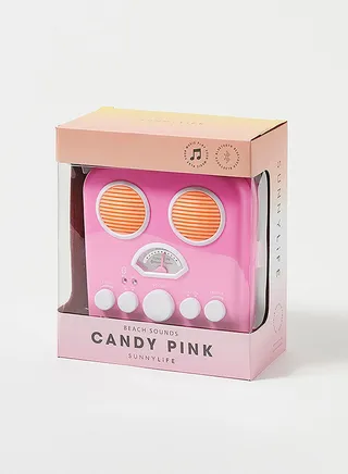 Candy Pink Beach Sounds Speaker